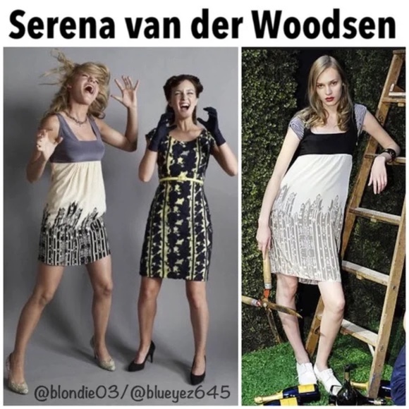 Vena Cava Dresses & Skirts - Vena Cava Cityscape silk dress seen on Gossip Girl
